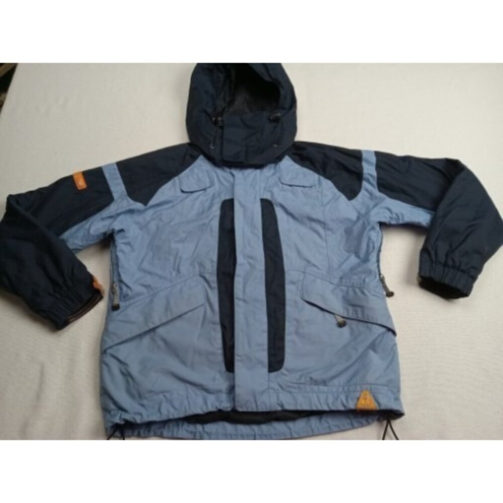 Bonfire Snowboard USA Youth Jacket  Blue Size S Waterproof  24 Hrs Breathable